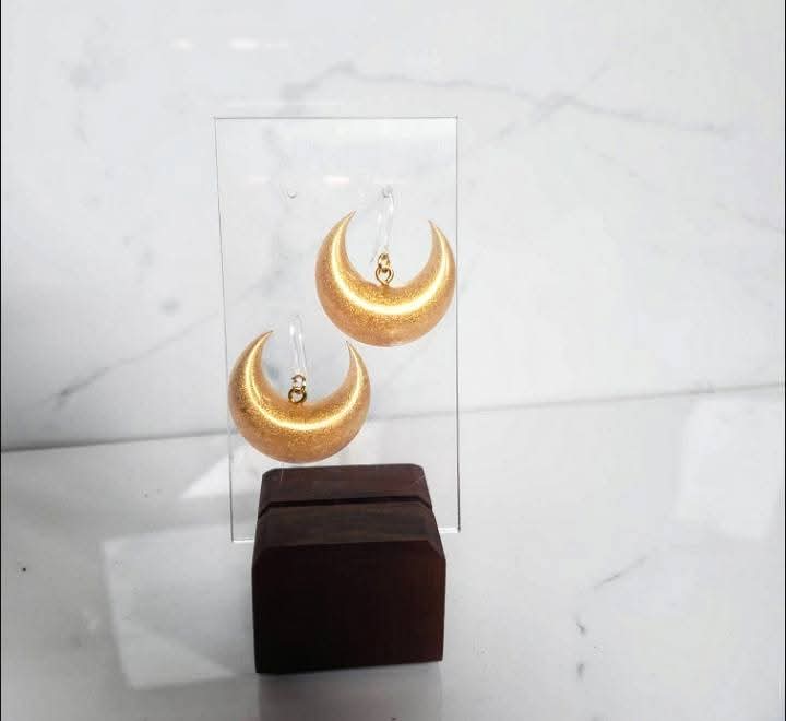 Moon earrings
