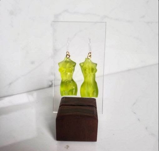 Torso earrings