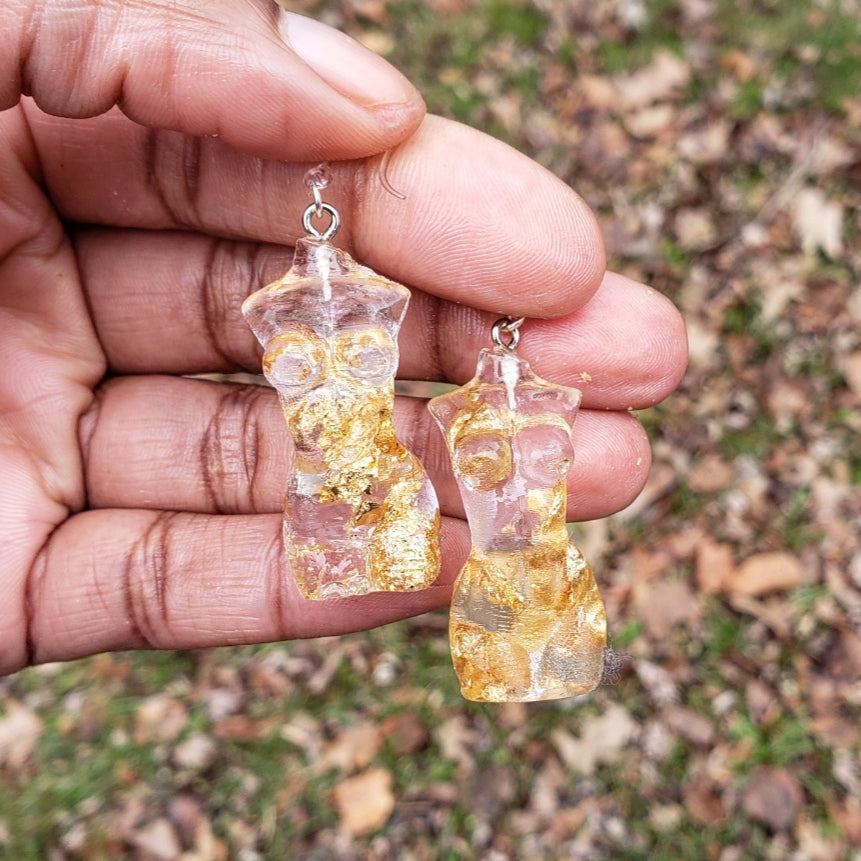 Torso earrings