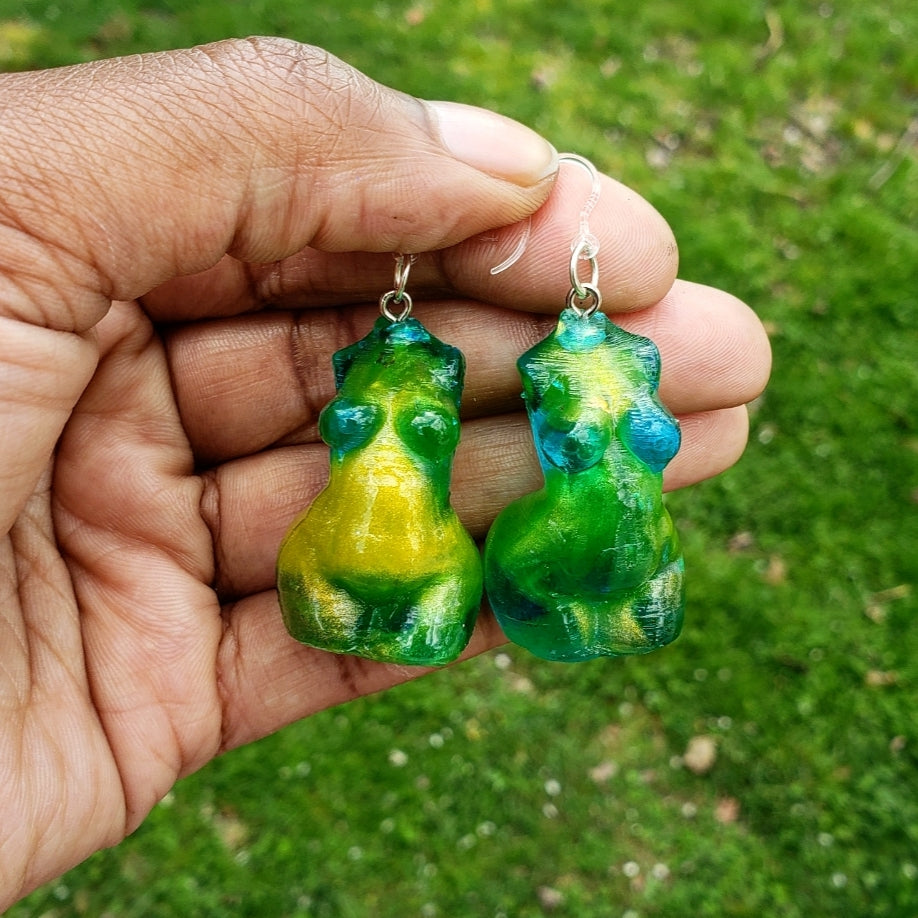 Torso earrings