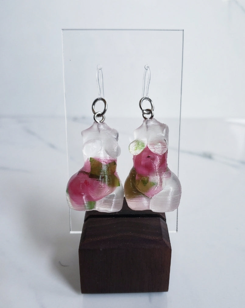 Torso earrings