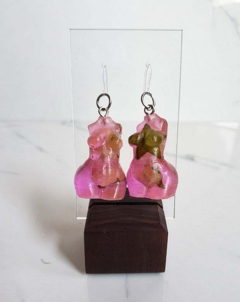 Torso earrings