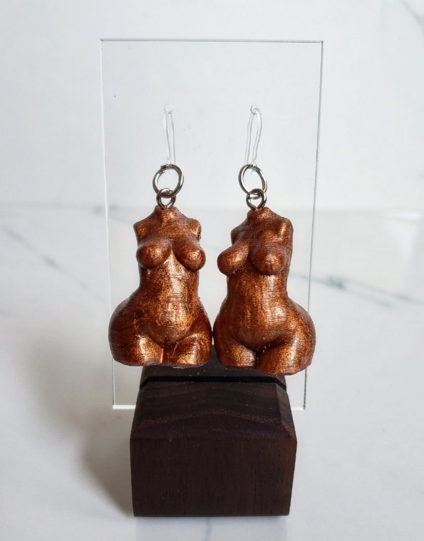 Torso earrings