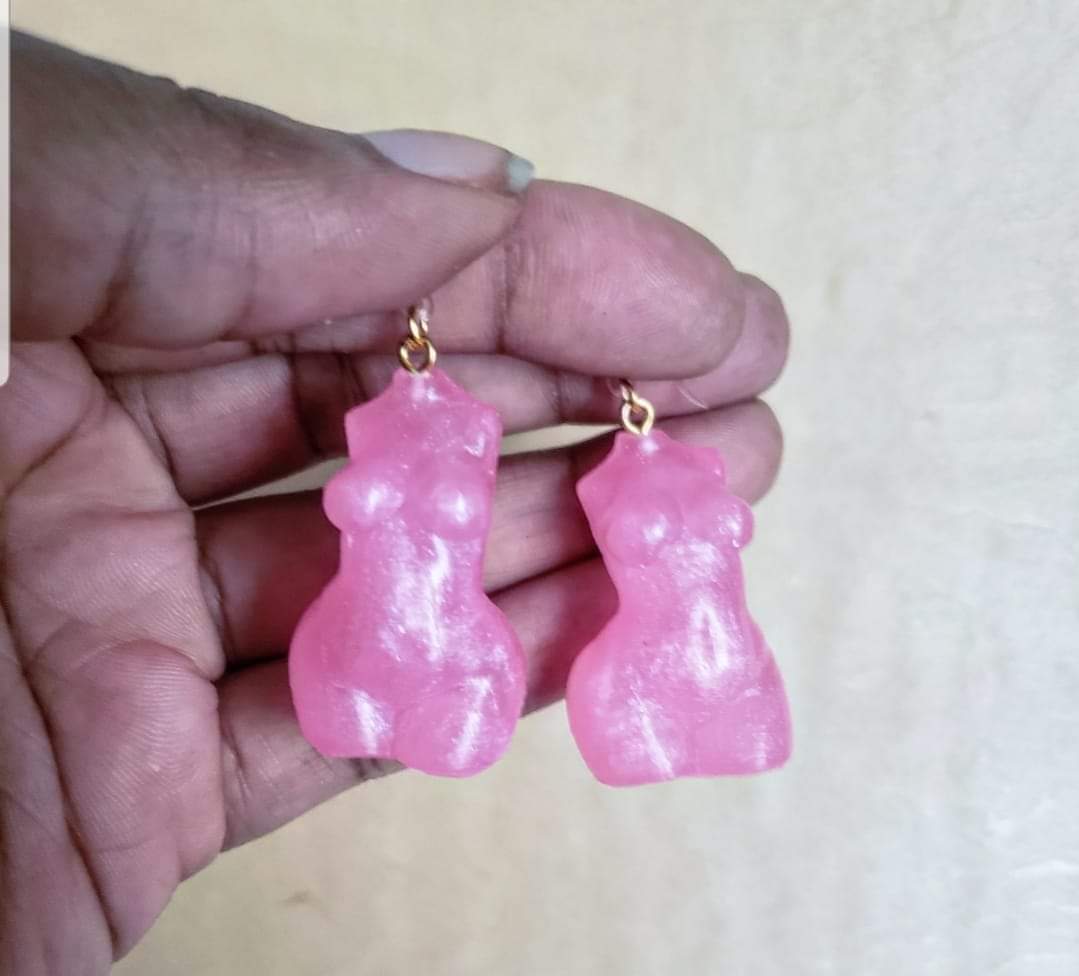 Torso earrings