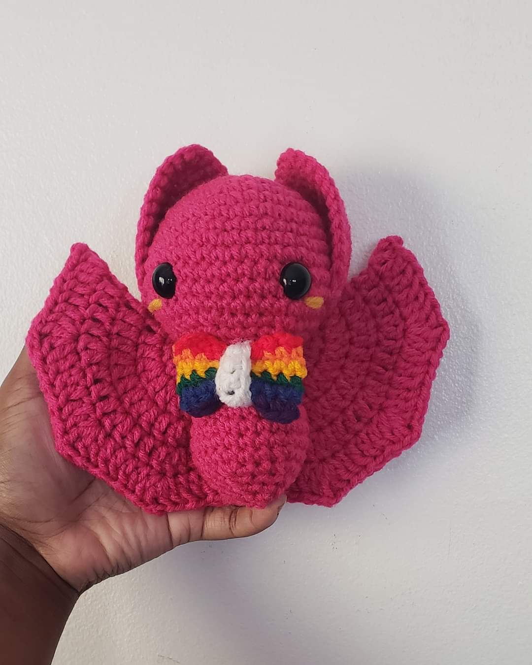 Small crochet bat