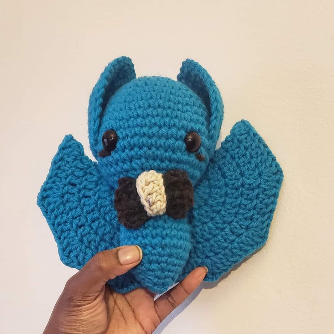 Small crochet bat